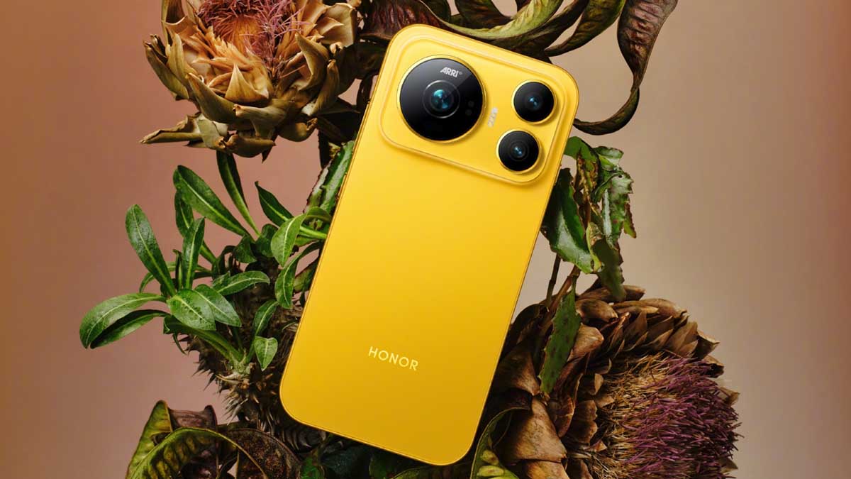 Honor показала Magic 9 в ярком цвете Popcorn Yellow