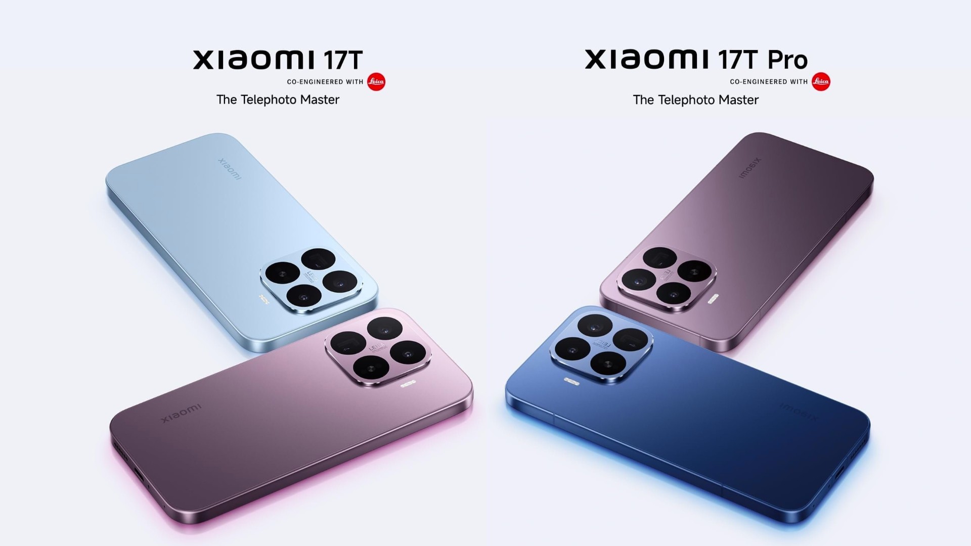 Характеристики Xiaomi 17T и 17T Pro раскрыты до анонса
